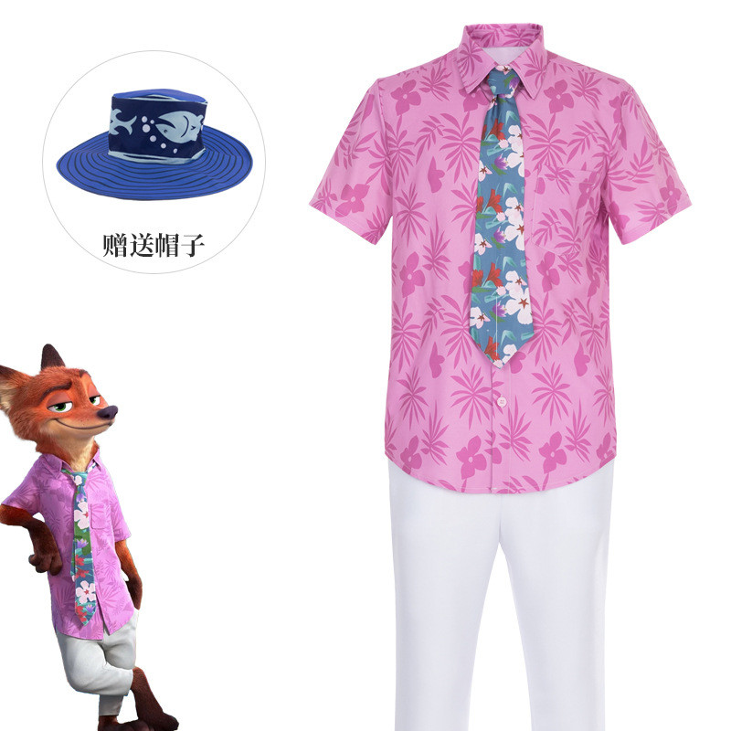 เครื่องแต่งกายcosplay Judy cos ธีม Crazy Zoo 2 กระต่ายตำรวจจากอนิเมะ Nick ขนาด 1.9