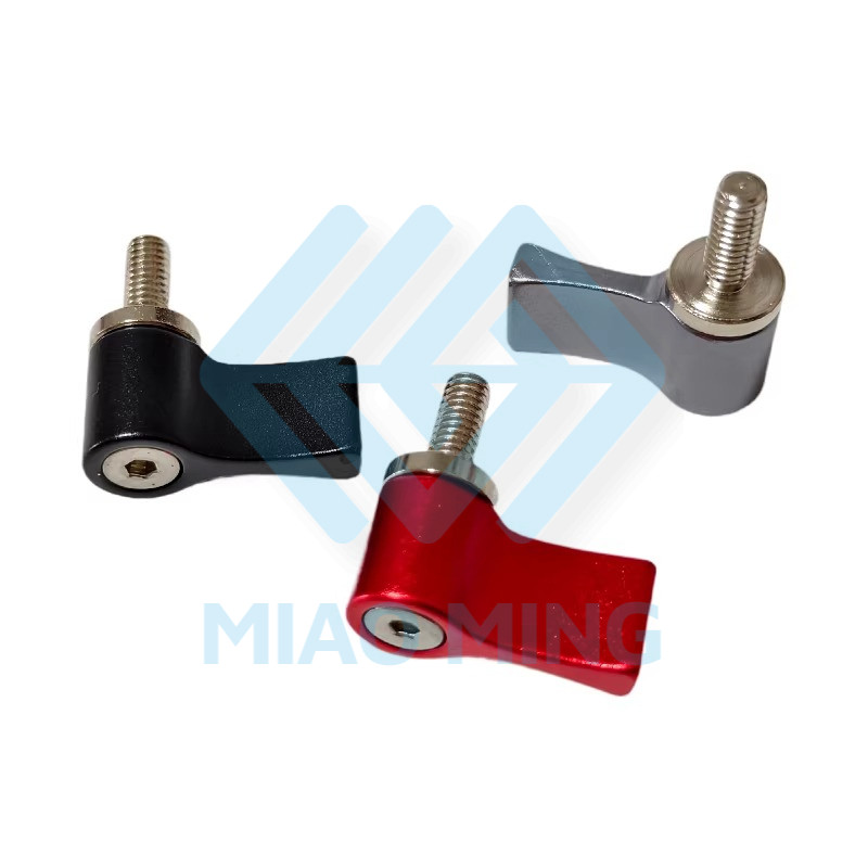 1PCS MIAO MING ทนทานปรับ Clamping Lever Handle สกรูล็อคเกลียวลูกบิดสําหรับกล้องอุปกรณ์เสริมคุณภาพสูง