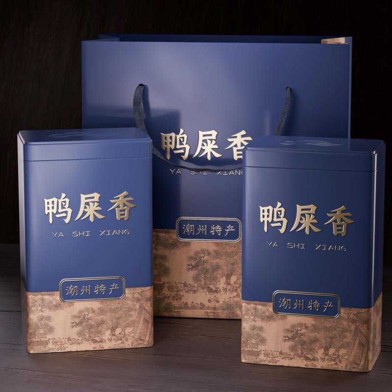 正宗凤凰单丛新茶春茶鸭屎香清香型潮州特产茶叶单枞乌龙茶礼盒装20260108Authentic Phoenix Dancong New Tea Spr Tea Duck Poop Fragrance Chaozhou Specialty Tea Dancong Oolong Tea Gift