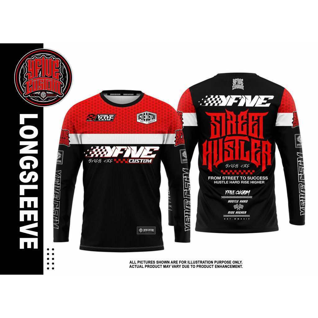 YFIVE L99 AIRCOOL/MESH LONGSLEEVE ชุดบุรุษระเหิดเต็มรูปแบบ