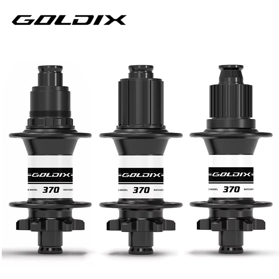 NEW GOLDIX M370 Biike Hub 32H 36T Ratchet Sealed Bearing 6-bolt Disc Brake J-Bend 32 Holes BOOST MTB Hub for Shimano HG MS SRAM