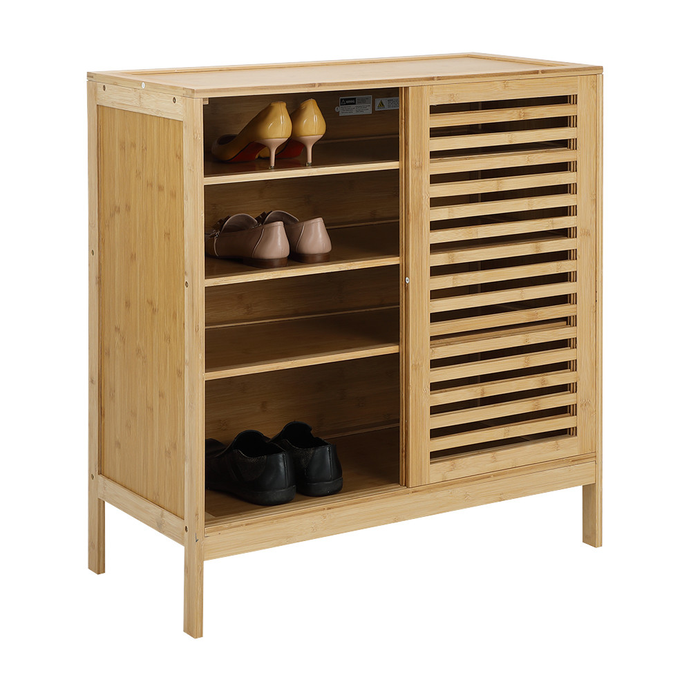 INDEX LIVING MALL ตู้รองเท้า รุ่นโครนอส - สีธรรมชาติ - รูปที่ 3