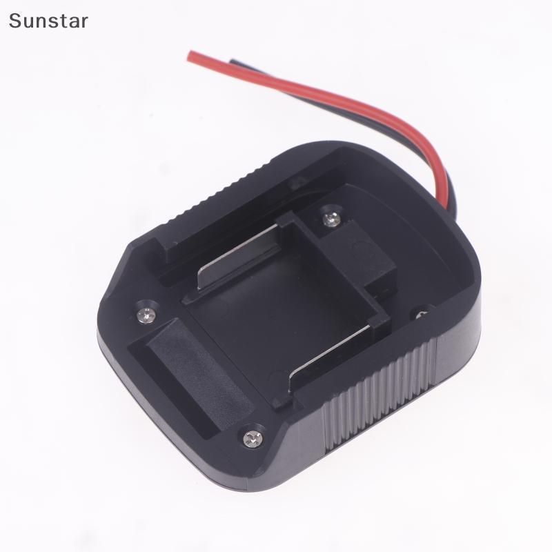 Sunstar สําหรับ 21V 18V Li-ion แบตเตอรี่อะแดปเตอร์ DIY แบตเตอรี่สายเชื่อมต่ออะแดปเตอร์ BL1830 BL1840 BL1850 สําหรับสว่านไฟฟ้า