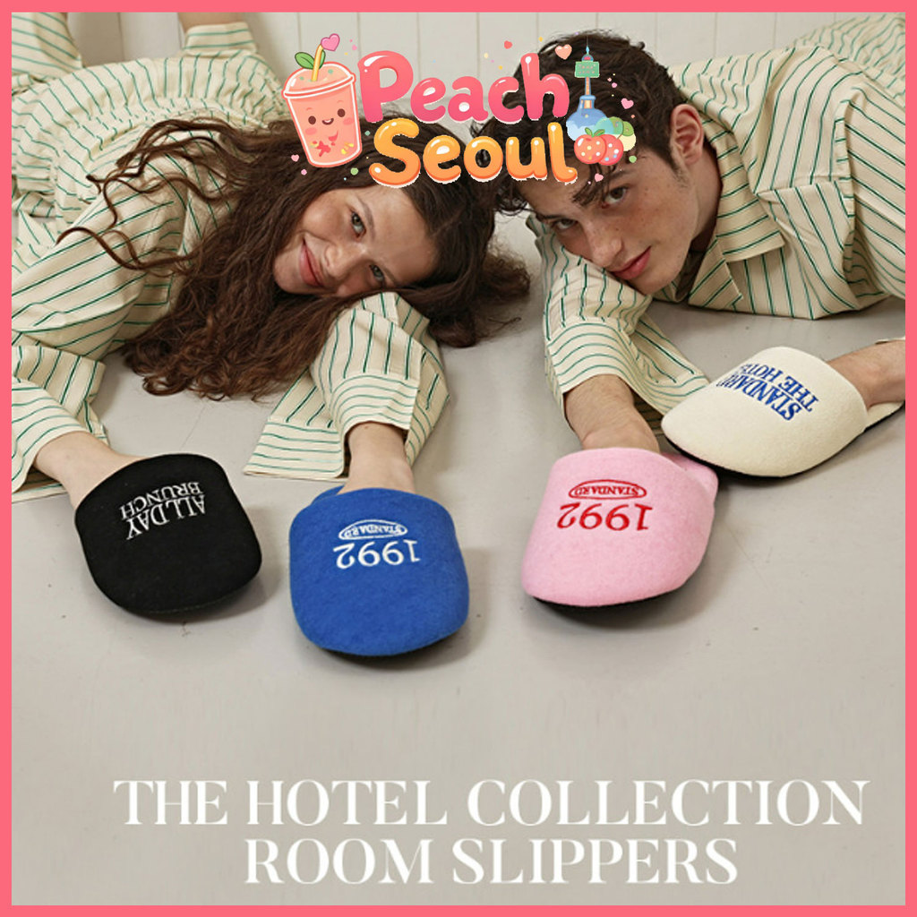 [OHSELPIC] Sweet Hotel Terry Room Slippers Memory Foam Noise-Reducing Indoor Slippers_From Korea