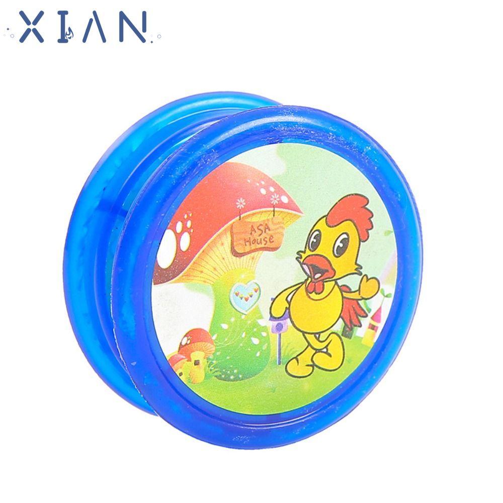 XIANEN 1A Yoyo Ball, Beginner Anti Drop Yoyo Toys, พลาสติกทนทานความเข้มข้น Dead Sleep Yoyo
