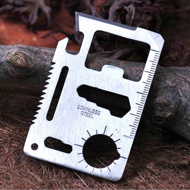 การ์ดอเนกประสงค์ 10 In 1 Multifunctional Card / 1 ชิ้น พร้อมซอง