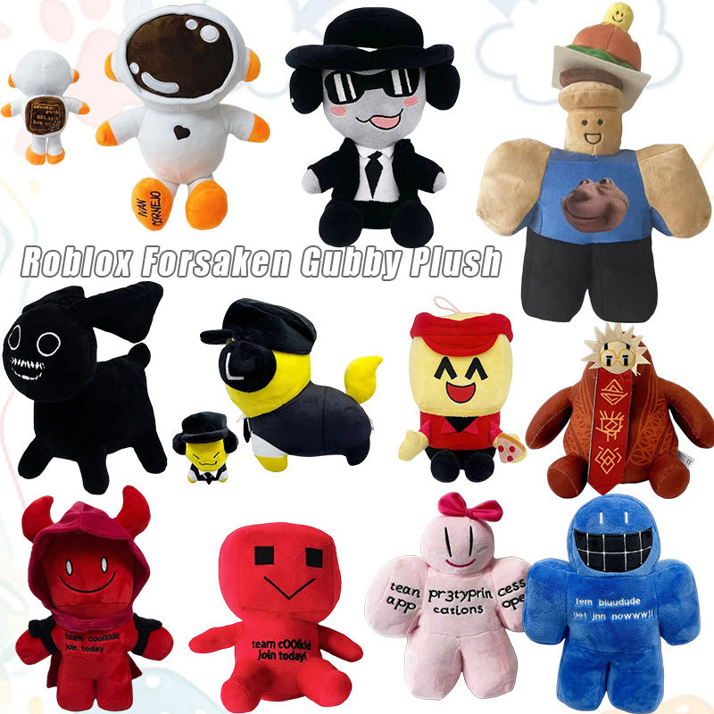 ใหม่ของเล่นตุ๊กตา Roblox Forsaken Gobby Plush Action Figure ตุ๊กตาของเล่นคอลเลกชันตุ๊กตาของขวัญ