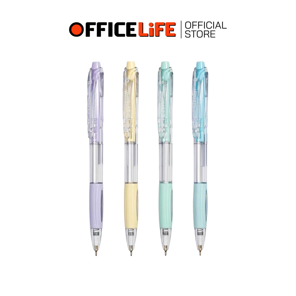 Quantum (ควอนตัม) ปากกาลูกลื่น ปากกา รุ่น M5 Maxx Klean หมึกน้ำเงิน ขนาด 0.5 มม.( แพ็ค 4 ด้าม ) — صورة 5