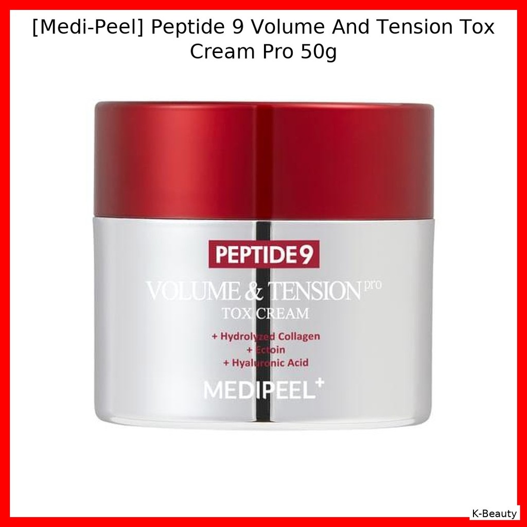 [Medic-Peel] Peptide 9 Volume And Tension Tox Cream Pro 50g / ครีมท็อกซ์เกาหลี / Volume Boost / ของแท้ 100% โดย K-Beaut