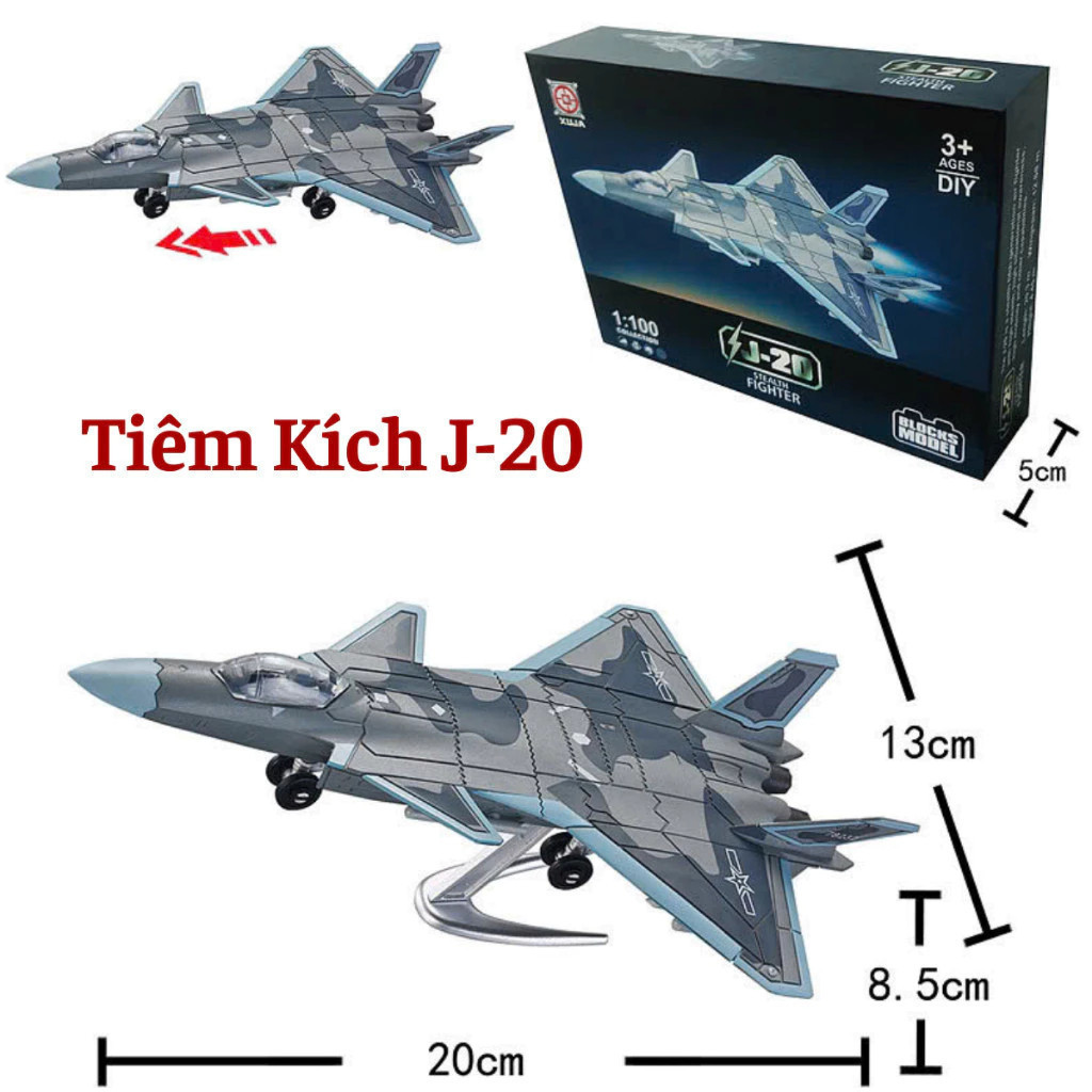 ประกอบถังเครื่องบินรุ่น J20 J35 F22 F35 F14 SU57 พลาสติกแข็งตกแต่งของขวัญตกแต่ง M9