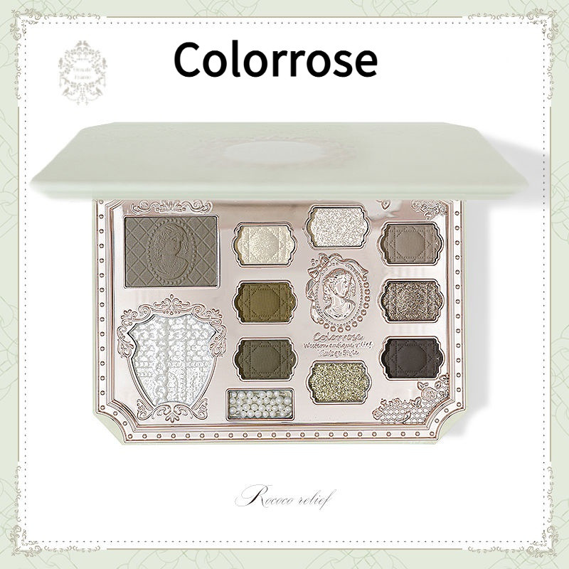 New Colorrose Eyeshadow Palette Blush Highlight Contour Face