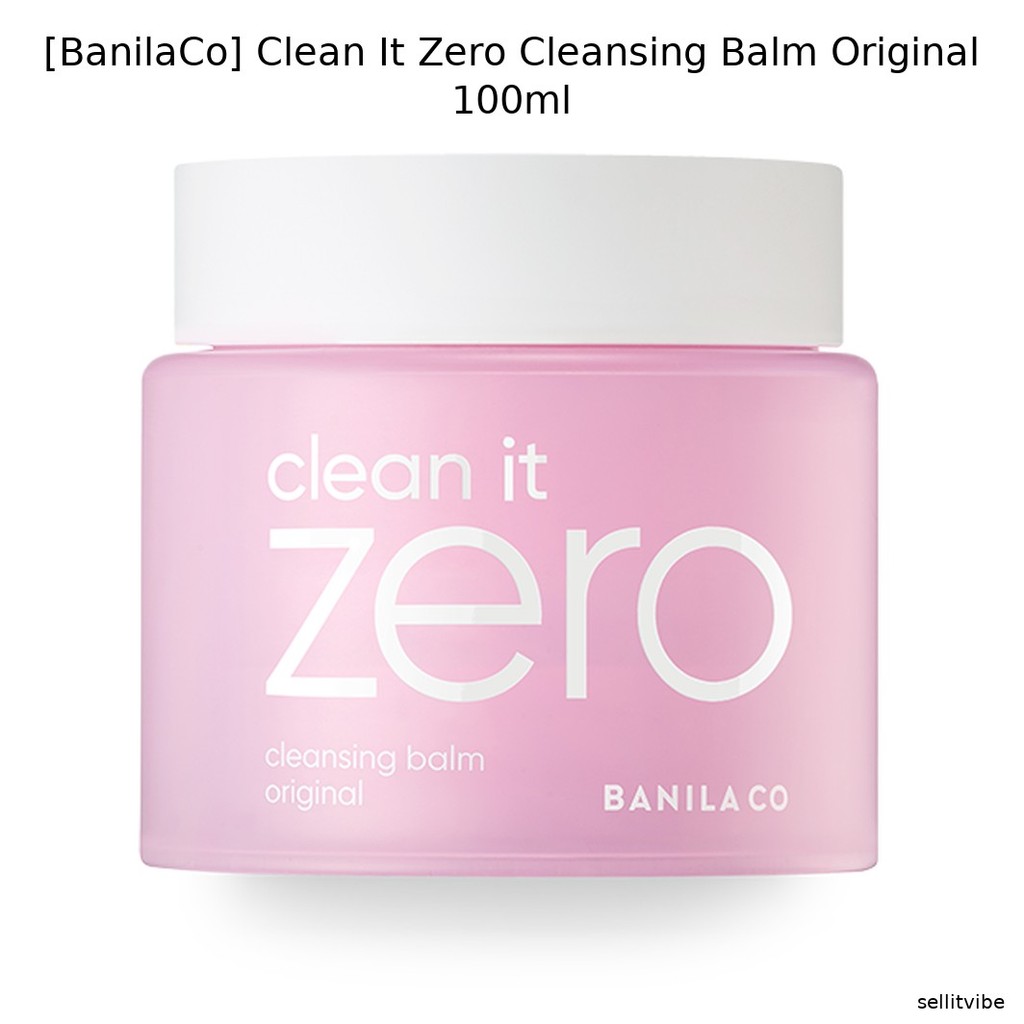 [BanilaCo] Clean It Zero Cleansing Balm Original 100ml / Korean Cleansing Balm / Sorbet Texture