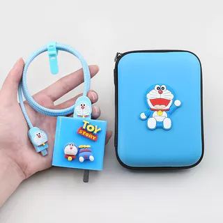 Reno 15 Pro Charger Protector 80W Oppo Reno15 5g PRO Max ชาร์จกระเป๋าเก็บสายทนทาน USB Type C Winder เชือกนุ่ม Anti-Breaking แขนการ์ตูน