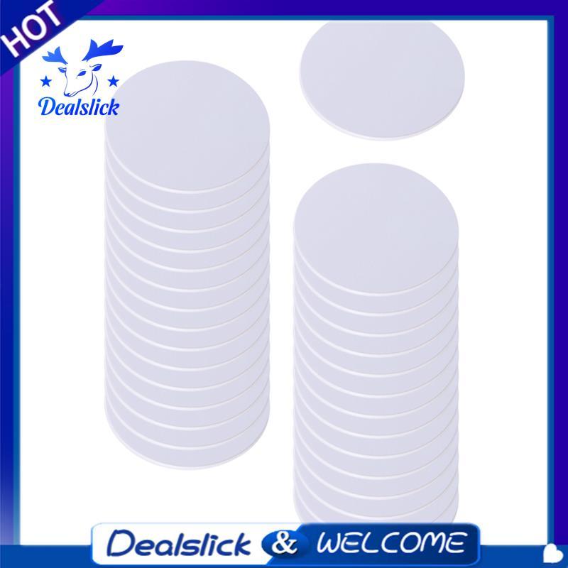 30 ชิ้น 215 การ์ด, สําหรับ NTAG215 การ์ดกลม Rewritable 215 แท็กการ์ดใช้งานร่วมกับ TagMo และสําหรับ