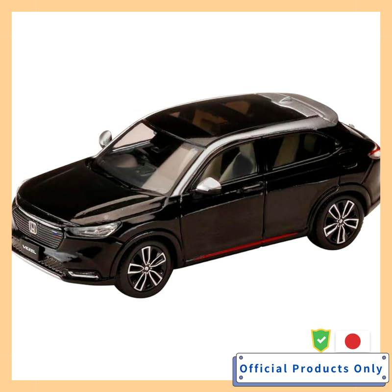 HJ64 1/64 Honda VEZEL e:HEV PLaY Crystal Black Pearl Completed Model HJ642071BK
