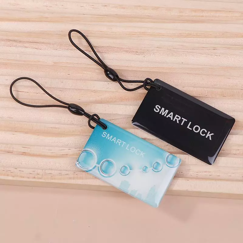Ozth 10 Pcs 13.56Mhz IC Card Tuya TTlock BLE อิเล็กทรอนิกส์สมาร์ทประตูล็อคดิจิตอลสมาร์ทลายนิ้วมือล็อคปลดล็อคการ์ด RFID ขนาดเล็ก Vary
