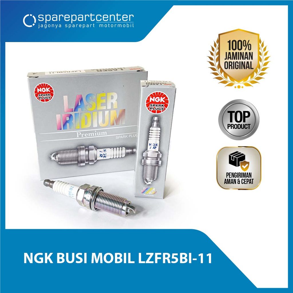 NGK LASER IRIDIUM LZFR5BI-11 ORIGINAL SPARK PLUG - MITSUBISHI OUTLANDER SPORT, LANCER EX