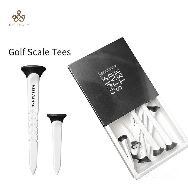 HELINYUE 12 ชิ้น 45/79 มิลลิเมตร Golf Scale Tees กอล์ฟพลาสติก Tees ออกแบบมาเพื่อเพิ่มประสิทธิภาพ Gol