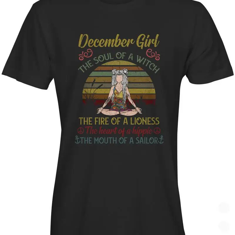 December Girl Hippie T-shirt