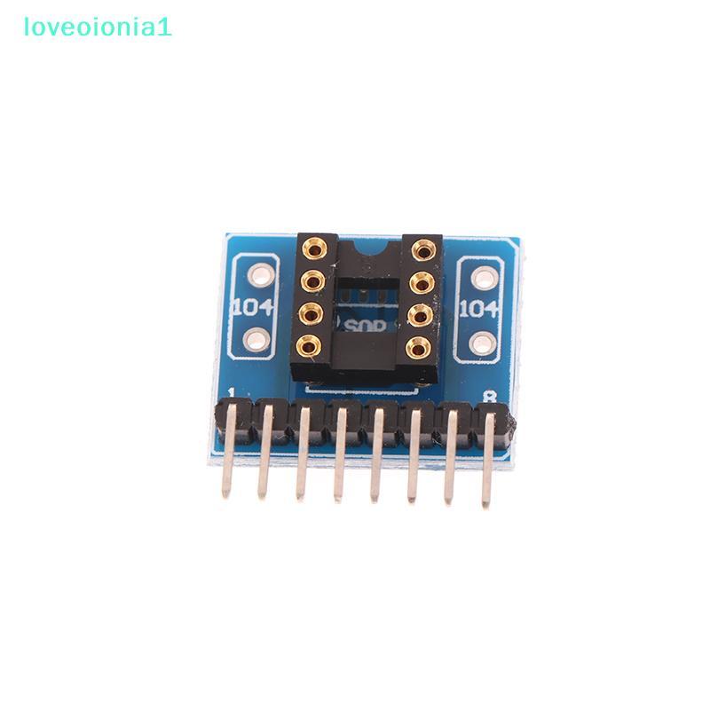 loveoionia1 Single-row ZIP SIP8 Paage แปลงเป็น Dual-row DIP8 Soet NJM5532 4558 4560 4580 4565 2114L 