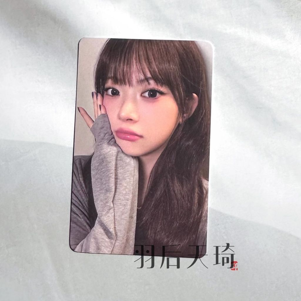 Le sserafim สปาเก็ตตี้สปาเก็ตตี้ wvs การ์ดป้าย Eunchae Photocard