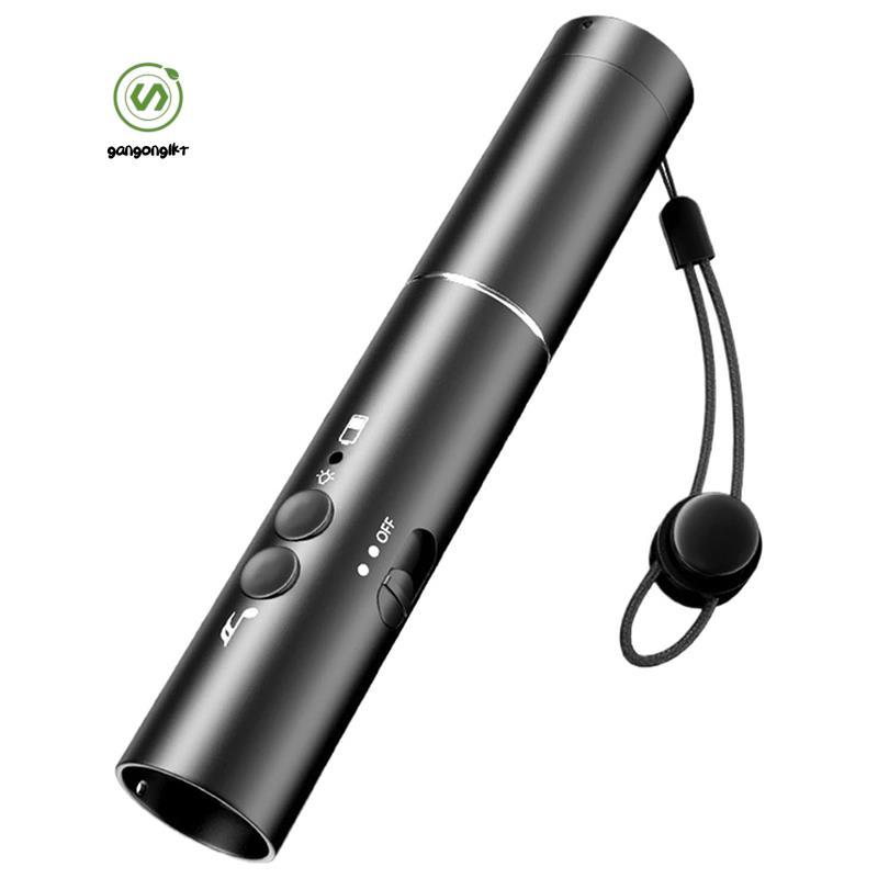 นกหวีดอิเล็กทรอนิกส์พร้อมไฟฉายชาร์จ USB - อุปกรณ์เสริมสำหรับโค้ชและลิน.guard ในสนามฟุตบอล