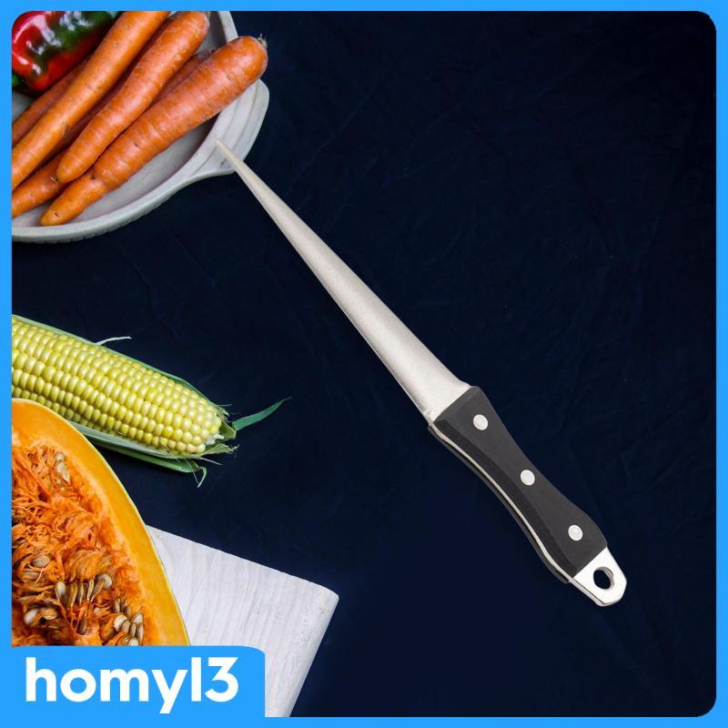 [Homyl3] มีด Sharpening Rod Honing Rod อุปกรณ์ครัว Honing Bar สําหรับมีดญี่ปุ่น Sharpening Stick Sha