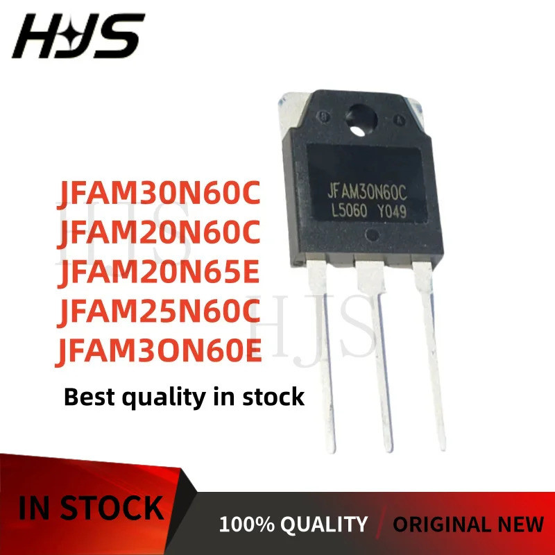 5PCS JFAM30N60C JFAM30N60E JFAM20N60C JFAM20N65E JFAM25N60C TO-3P 30N60C 20N65E 25N60C ทรานซิสเตอร์N