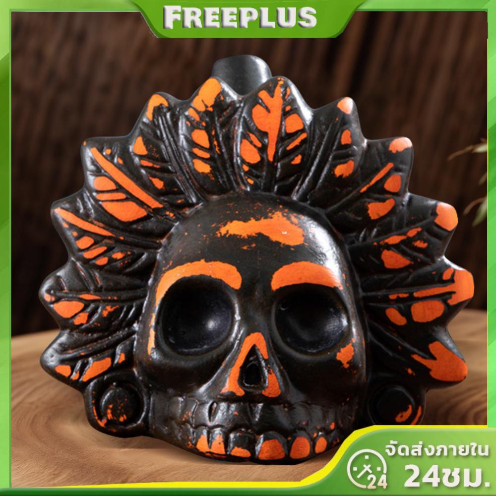 Aztec Whistle Spooky Aztec Death Whistle กรีดร้อง Aztec War Whistle สําหรับฮาโลวีน