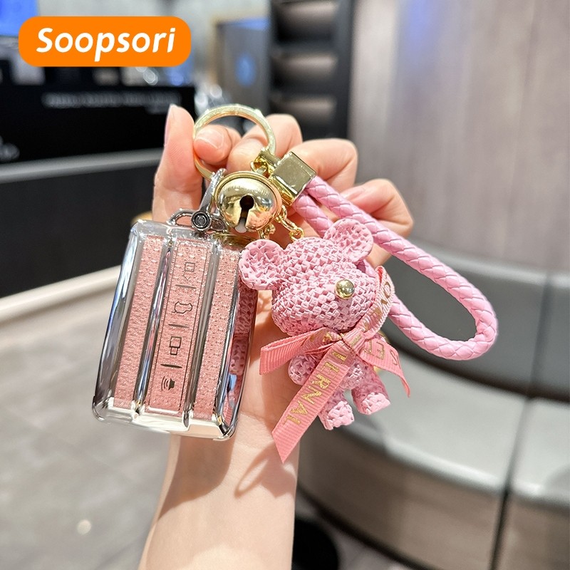 Soopsori TPU สําหรับ TANK รถ Key Case Full Cover Shell Holder ป้องกันสําหรับ TANK 300 500 Tank300 Ta