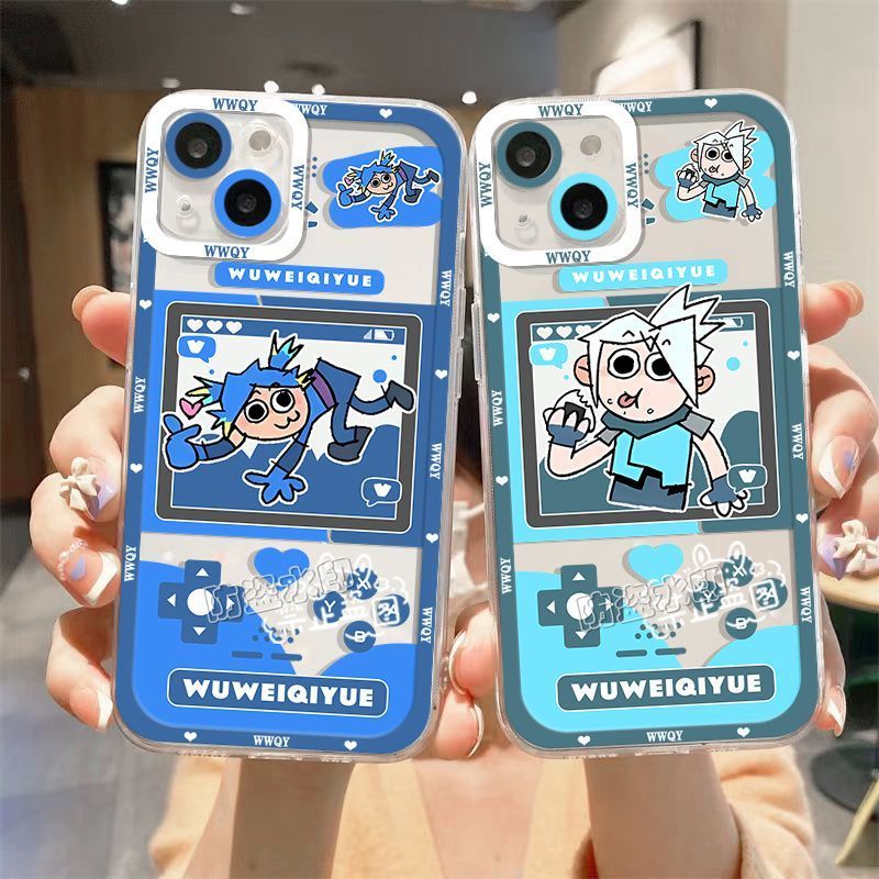 VALORANT/Neon/Jett/Iso/Deadlock/Jet Style Neon FearlessสัญญาEmotoon Packเคสโทรศัพท์เหมาะสําหรับiPhon