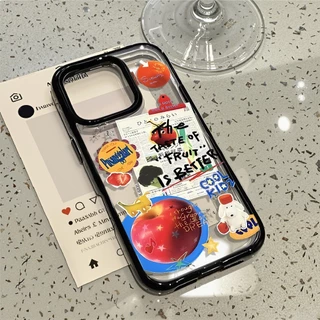 เคสโทรศัพท์ สำหรับ iPhone 11 13 16 17 Pro Max iPhone 13 14 15 Pro Max 12 13 Pro Max Proเคสโทรศัพท์มือถืออะครีลิครูใหญ่