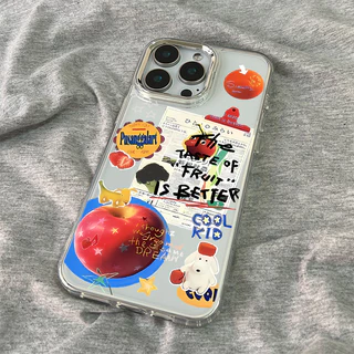 เคสโทรศัพท์ สำหรับ iPhone 11 13 16 17 Pro Max iPhone 13 14 15 Pro Max 12 13 Pro Max Proเคสโทรศัพท์มือถืออะครีลิครูใหญ่