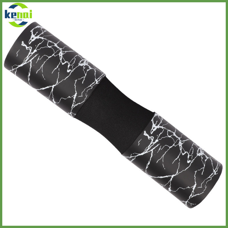 🏠 แผ่นโฟม NBR สีดำทนทานสำหรับบาร์เบลล์ รองรับคอสบาย ๆ ขนาด 17.5 x 3.5 นิ้ว ใช้สำหรับ Hip Thrusts และ