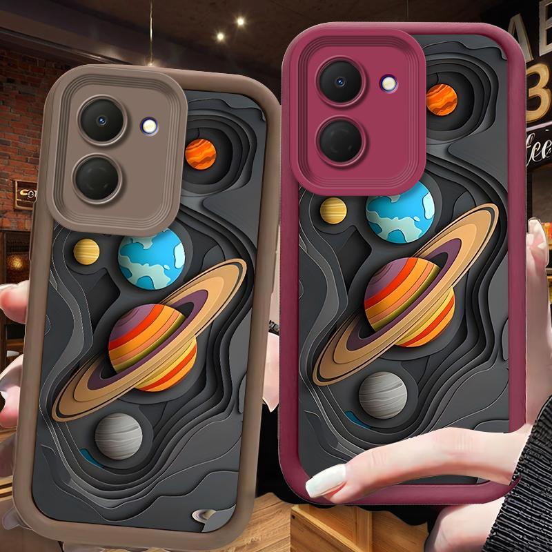 ปลอกสําหรับ Tecno Spark GO 3 Spark GO 2 Spark Go 1Creative Planet เคสโทรศัพท์ Techno Spark GO3 GO2 G