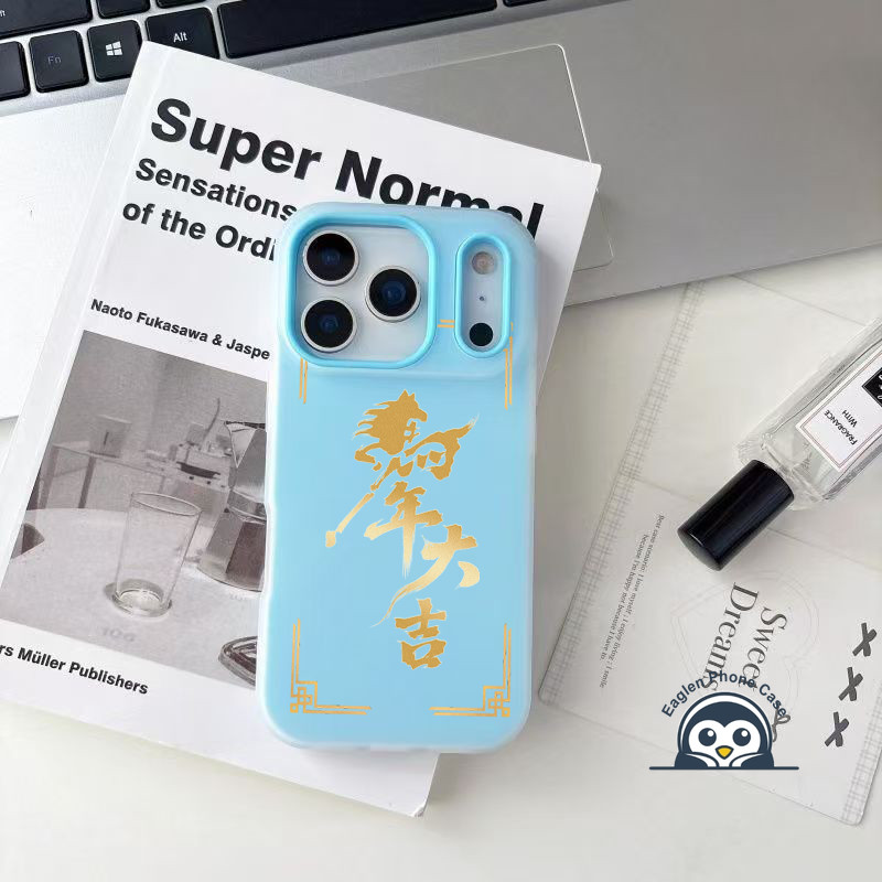 NewYear ม้าจีนเคสโทรศัพท์สําหรับRealme 15 15X 15T 14 14T 14X 13 12 11 Pro Plus Lite 4G 5Gปลอกน่ารักS