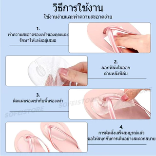 แผ่นรองนิ้วเท้าแบบหนีบ ซิลิโคน นุ่มสบาย กันการเสียดสีและลื่นไถล เหมาะสำหรับรองเท้าแตะแบบหนีบ