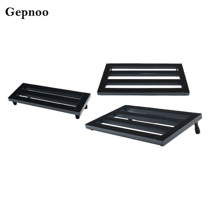 [Gepnoo] Pedalboard สําหรับกีตาร์แบบพกพาทนทานน้ําหนักเบา Track Fixation Swapping Aluminium Pedal Board Effects Bracket สําหรับชิ้นส่วนกีตาร์