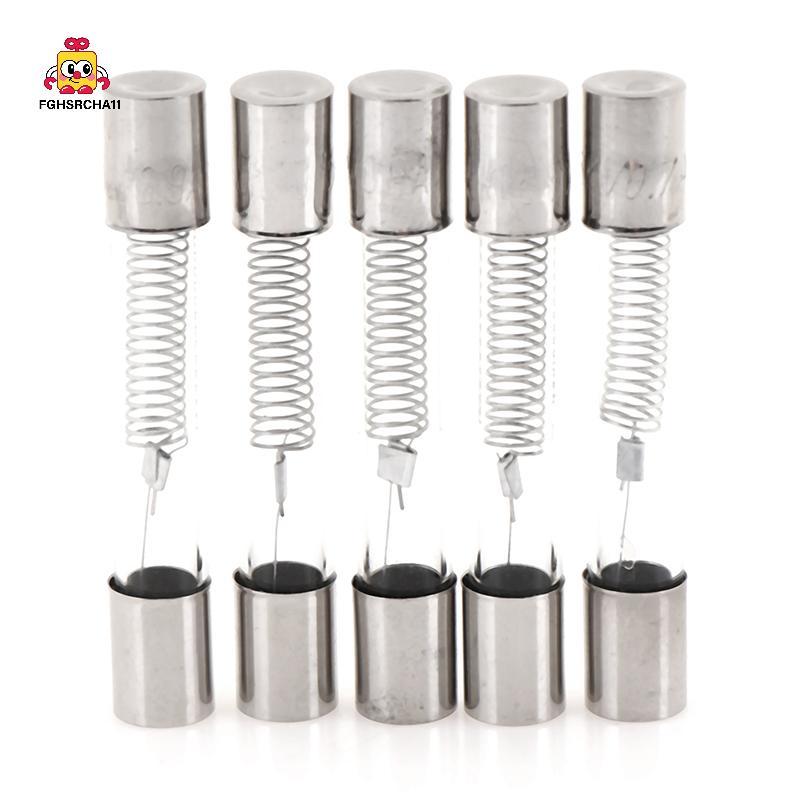 FG 10PCS 5KV เตาอบไมโครเวฟฟิวส์ฟิวส์ฟิวส์แรงดันสูง 0.65A 0.7A 0.75A 0.8A 0.9A HS