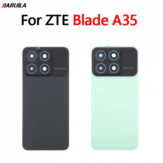 ฝาหลังสําหรับ ZTE Blade A35 Z2453 พร้อมฝาครอบเลนส์กล้องโทรศัพท์ด้านหลังกรณีเปลี่ยน