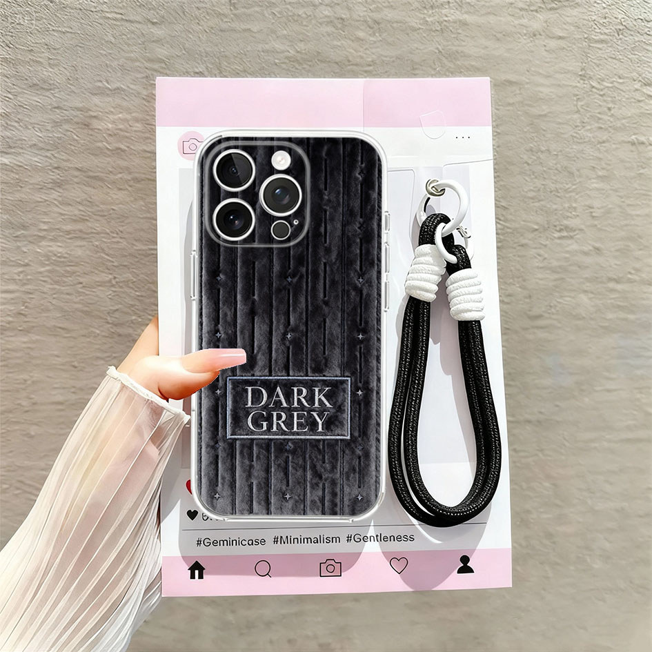 PREMIUM CLEAR CASE LANYARD STRAP CLEAR COMPATIBLE สําหรับ ITEL CITY 100 S25 ULTRA S23 PLUS POWER 70 