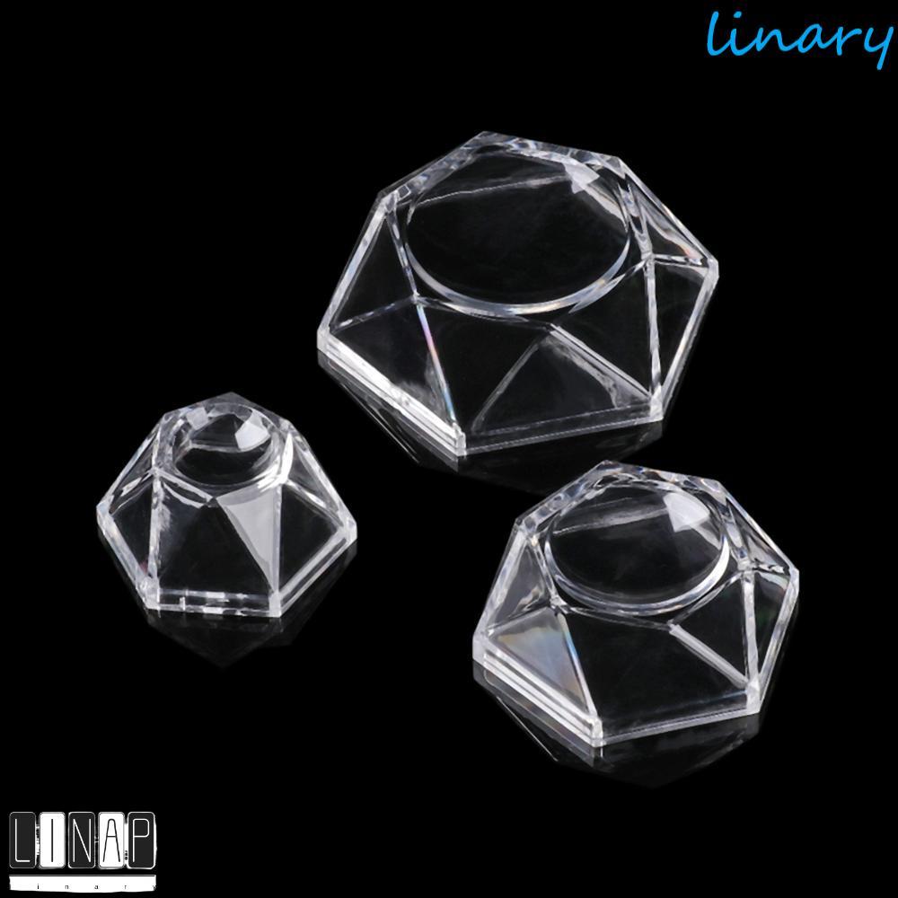 CULINARYHV Crystal Ball Base Soccer Volley Ball Acrylic Transparent Glass Sphere Holder