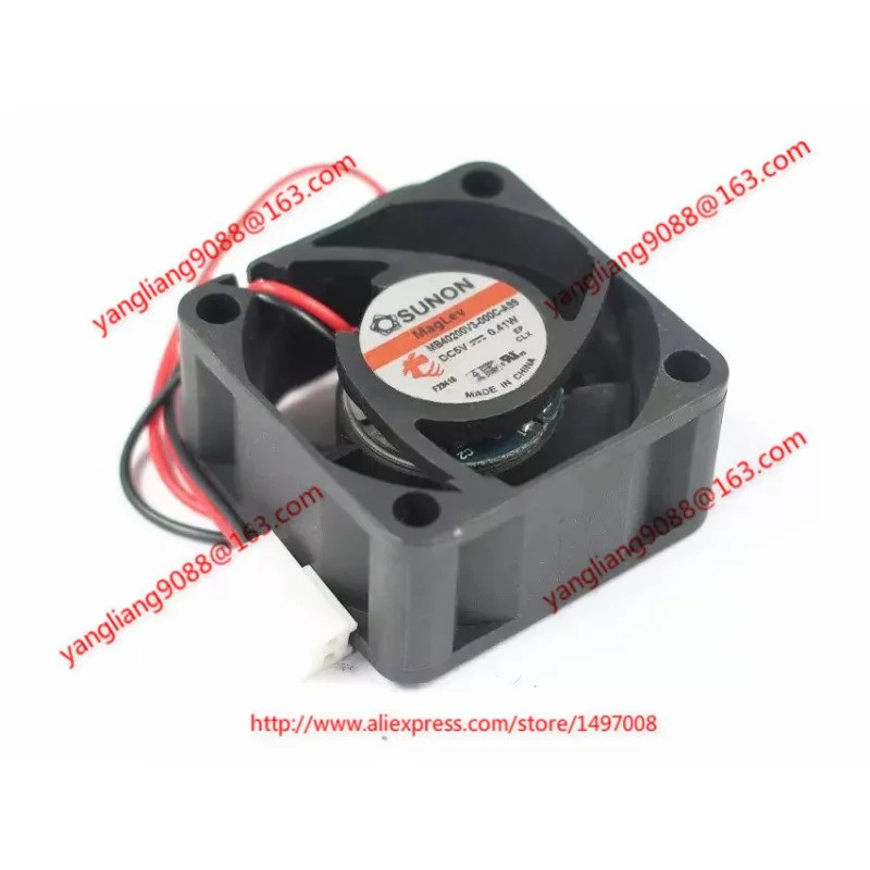 SUNON MB40200V3-000C-A99 DC 5V 0.41W 40x40x20mm พัดลมระบายความร้อนเซิร์ฟเวอร์