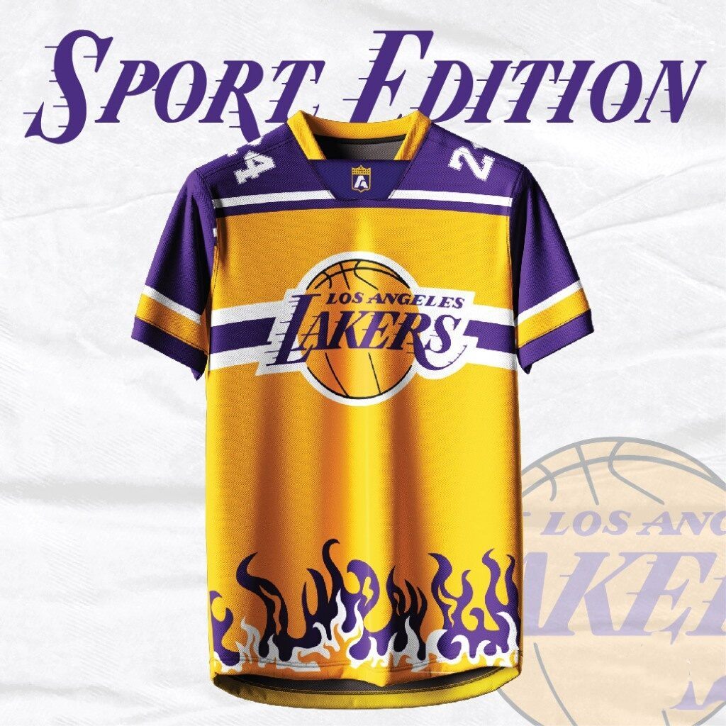 AMIGO 2025 เสื้อไมโครไฟเบอร์ระเหิด tshirt Design Lakers jersey เสื้อ viral jersey