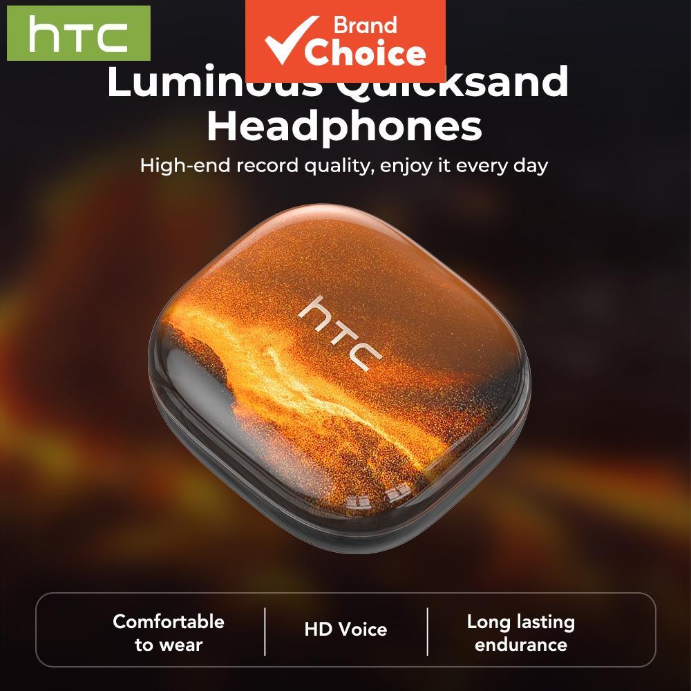 HTC NE10 หูฟัง TWS เปิดหูไร้สายบลูทูธ 6.0 AI การแปล RGB UV Light OWS Air Conduction HiFi สเตอริโอ AN