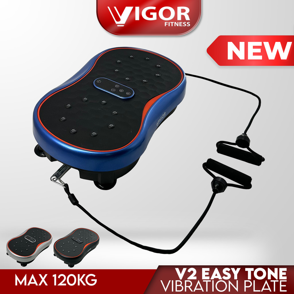 V2 Vigor Fitness Slimming Easy Tone Vibration Plate Shaker / Penggoncang Piring Getaran Slimming Eas
