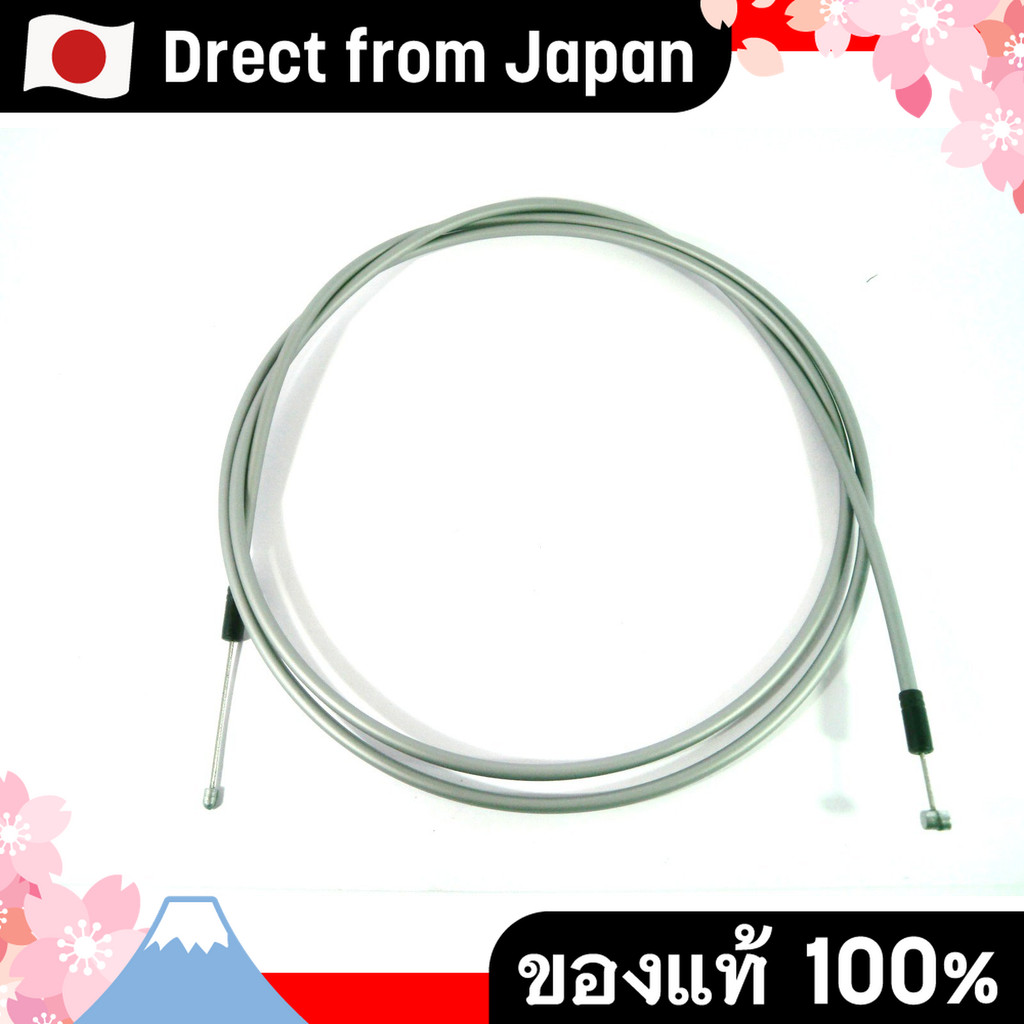【Direct from Japan】 สายเกียร์สำหรับระบบเกียร์ในตัว 3 สปีด SHIMANO รุ่น 3S-SP40 ความยาว 1850 มม. สีเงิน แข็งแรง ทนทาน เหมาะสำหรับจักรยานเมืองและจักรยานเดินทาง