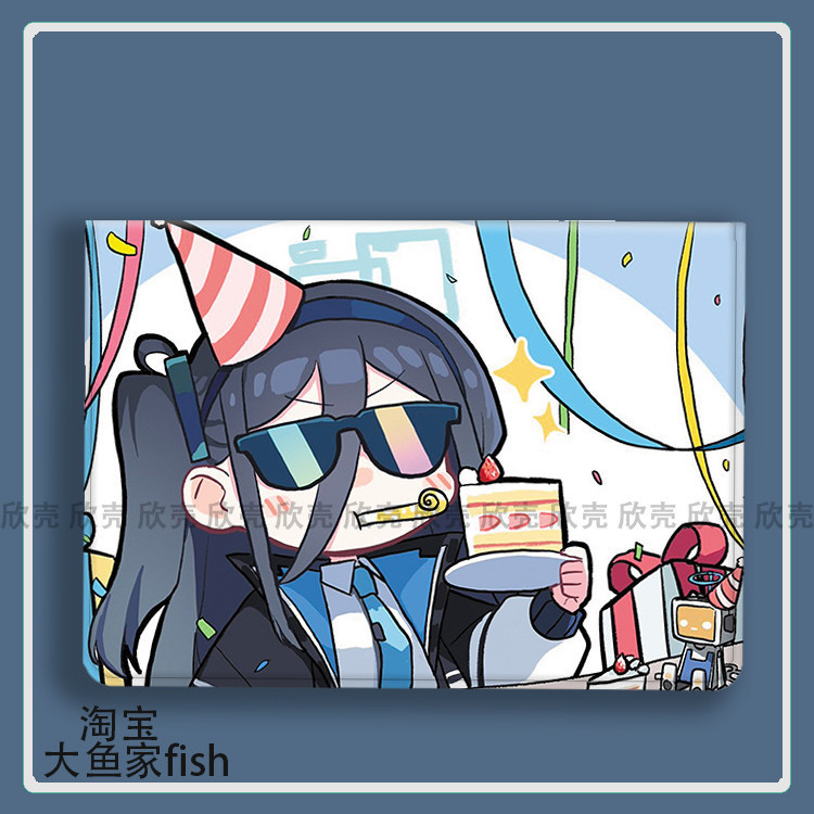 Aris Alice Blue File เหมาะสําหรับ iPad10.2 เคสป้องกัน Air2/3/4 Huawei matepad Pro37 ซม.min5/6 Xiaomi