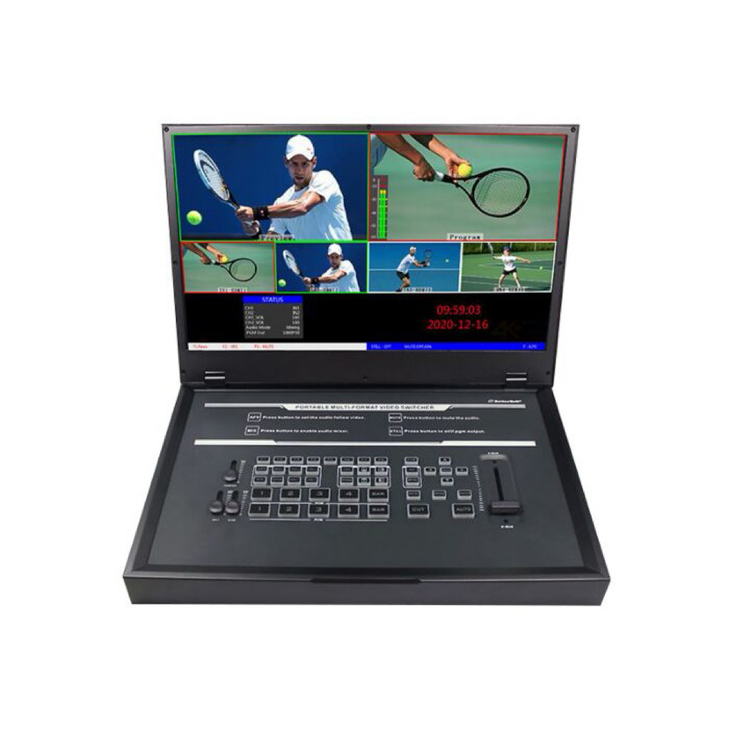 DeviceWell HDS9125P 5CH Portable Video Switcher เครื่องสวิตเชอร์วิดีโอแบบพกพา แบบครบเครื่อง