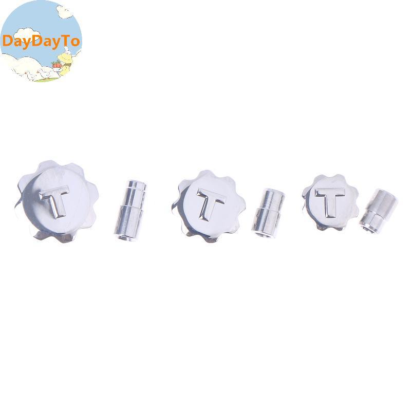 DayDayTo 1 ชุดนาฬิกาโลหะ Crown สําหรับ T035.407 T035.210 T035.617 T035.428 นาฬิกา Crown อะไหล่ซ่อม V